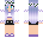 girl likes purple