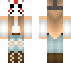 girl with h20 delirious' mask