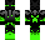green enderman with gloves