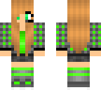 green gamer girl