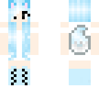 icy blue fox
