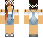 overalls girl
