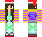 personal skin with hat