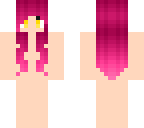 pink hair girl base