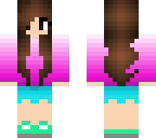 pretty ombre girl
