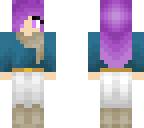 purple hair girl