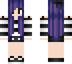 purple hair girl edat not mine
