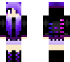 purple headphone girl
