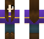 purple sweater