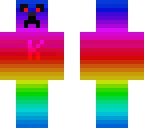 rainbow creeper face