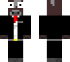 scared cow with tux