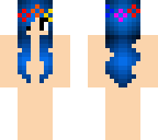 skin blue hair base