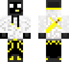 black slime with yellow sword