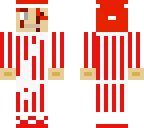 bleachminecraft's late youtube christmas skin