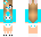 blue bunny girl