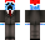blue creeper in suit with cap