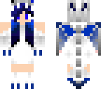blue dragon girl