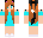 blue dressed cat girl