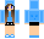 blue slime girl