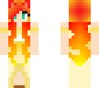 cadenza's golden sunset dress