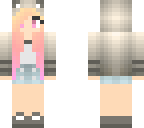 cat girl sunset
