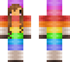 chibi rainbow onesie