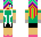 cool pattern adventure girl