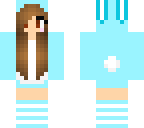 cute blue bunny