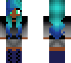 edit blue haired girl