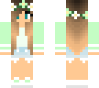 edited mint girl
