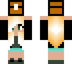 girl with chest
