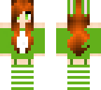 green bunny girl