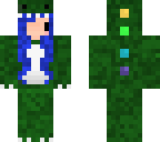 green dino girl 