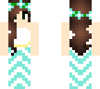 green dress