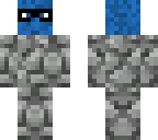 just a head with cobble