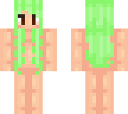 mint anime hair base