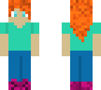 orange hair