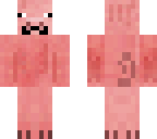 pig with a stache
