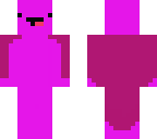 pink derp in a robe complete