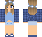 pretty blue girl
