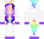 purple chibi unicorn