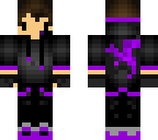 purple dragon boy