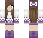 purple girl