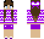 purple girl
