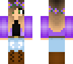 purple girl edit