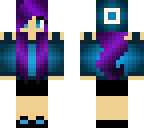 purple hair girl - leave rating if you use