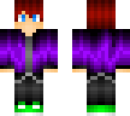 purple lightning boy