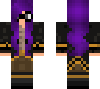purple pirate with glasses