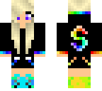 rainbow girl