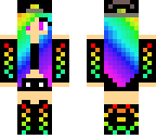 rainbow girl